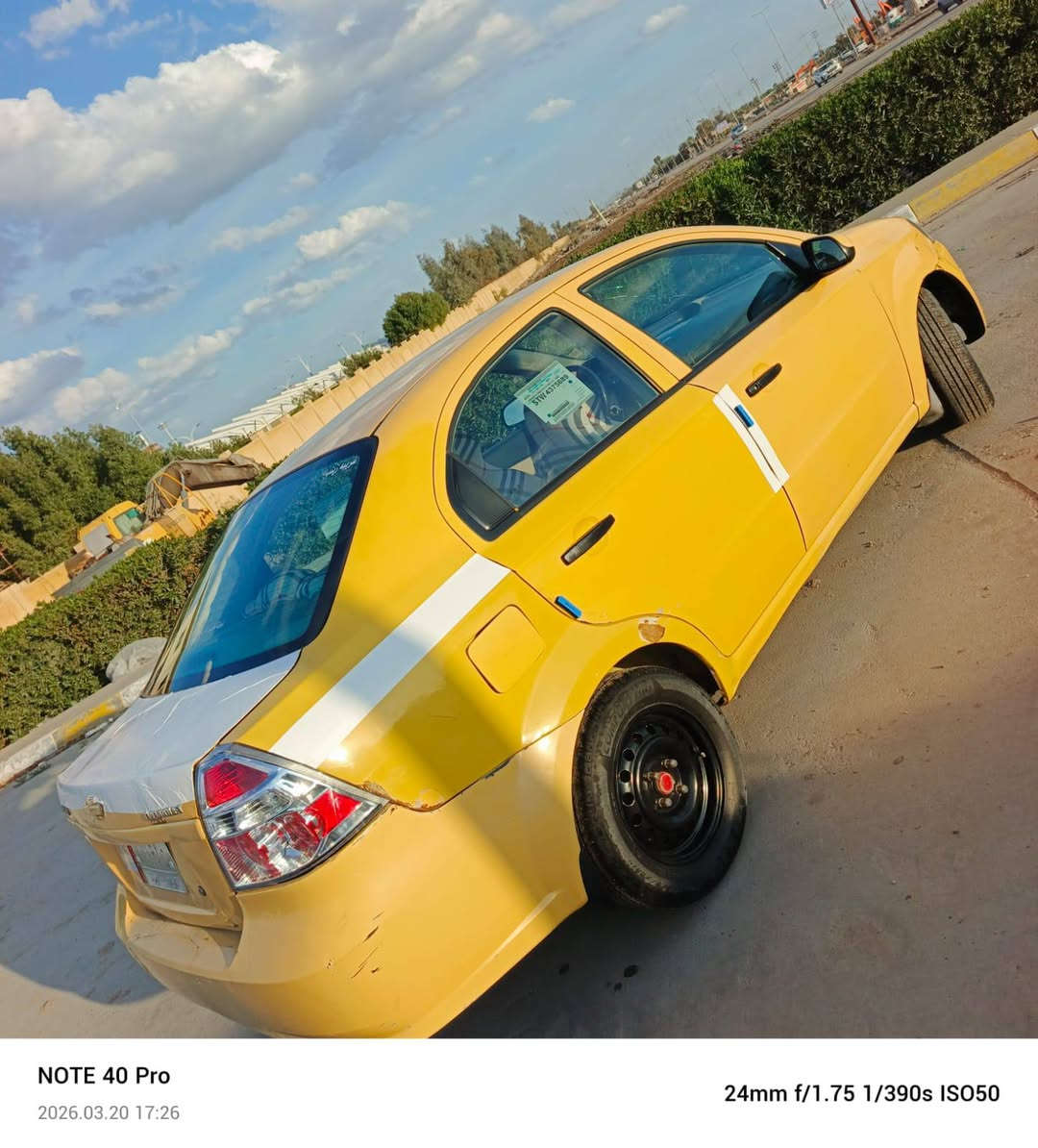 يالله السلام عليكم افيو موديل 2011 كير مكينه مكفولت حداديه تخم تاير باتري جديد كهربائيات كله شغله تبريد نقص غاز سنويه 2028 انكليزي باقيه بس ع استلم الوحات مصفره هيه وغرامات مكفوله من الحادث بيه طخه بقبق الجنطه بسيطه  وبيه جاملع امامي صبغ فقط السعر 53  وبيه مجال مكاني بابل‏‪0772 419 6614‬‏//‏‪078-062-22330
