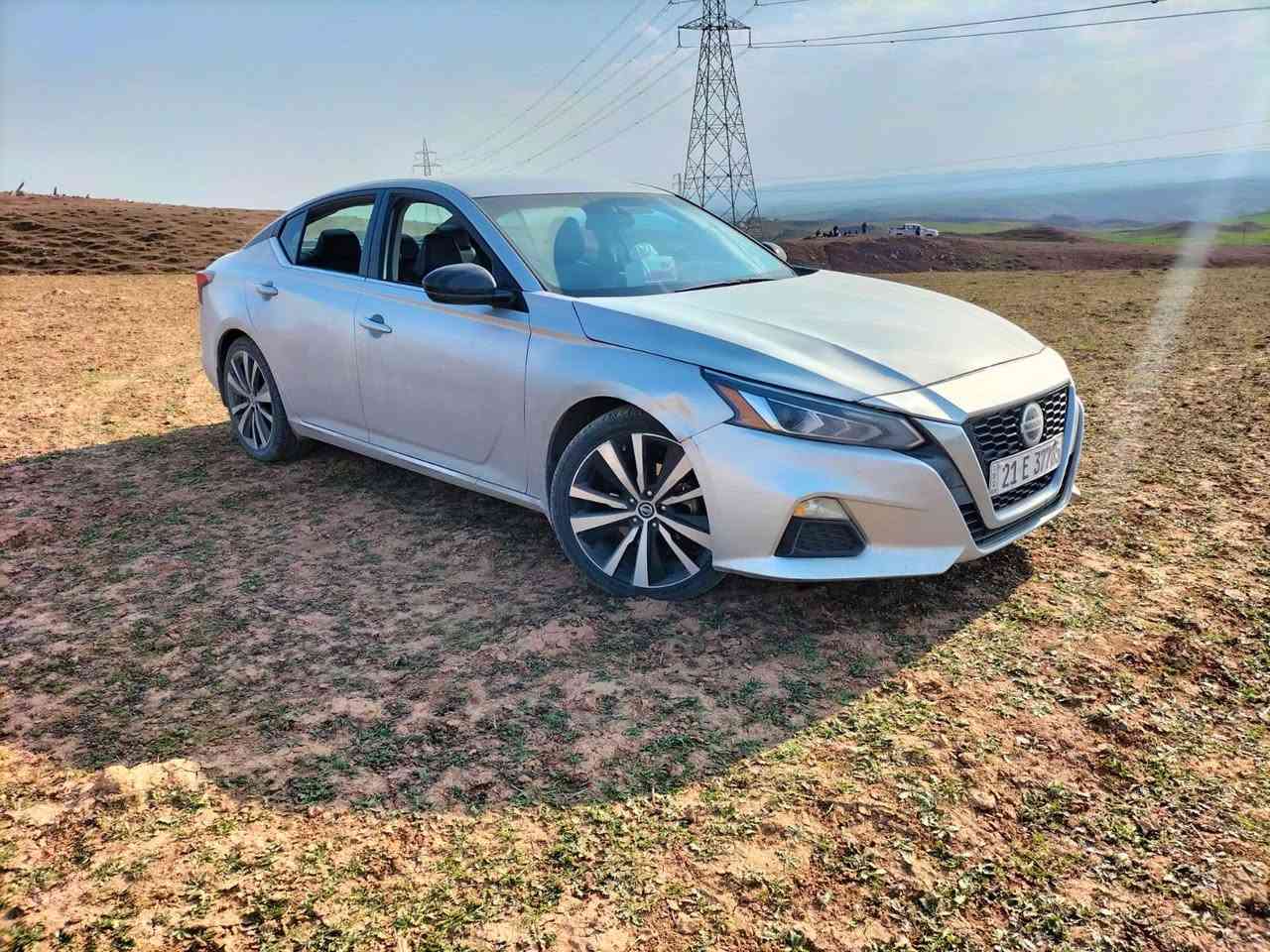 نيسان ألتيما موديل ٢٠١٩ مواصفات SR الضرر ربع بونيد صبخ السعر ١٤٧ وبيها مجال مكان سيارة جمجمال ‏‪*********** شمشمل, السليمانية
