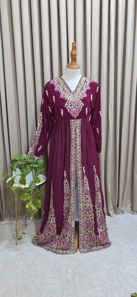 فساتين العيد • موديلات خليجية • قياسات ٤/٥/٦