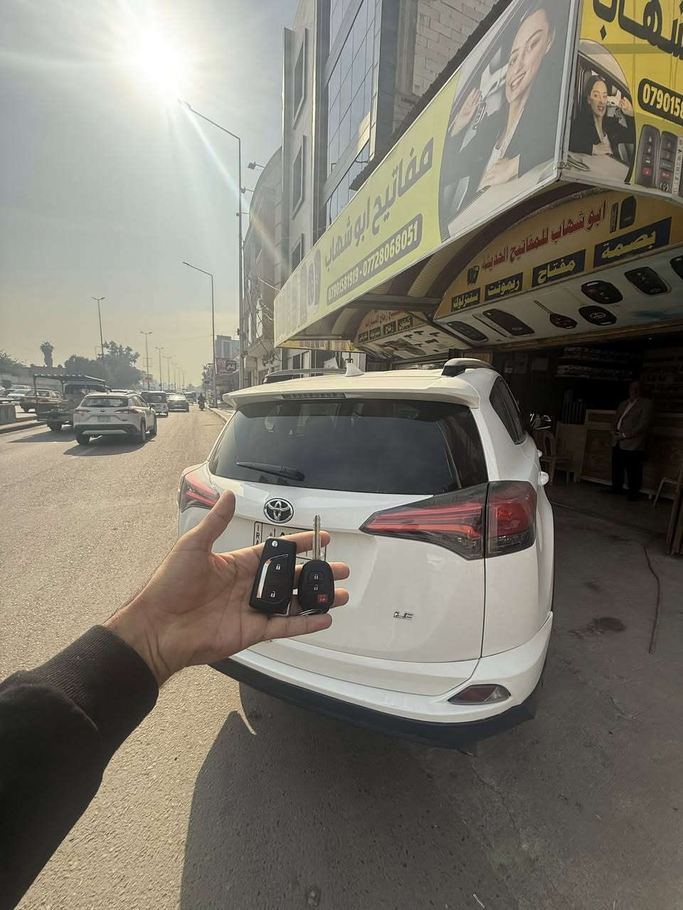 حي الله الشباب من رخصت الكباتن 
اخزن رقمي للطوارئ
 جميع مناطق بغداد للسياره المفقوده مفاتيحه  والمقفله اتصل واحنه  نجيك اليمك 
اسعار تنافسيه محلات ابو شهاب للمفاتيح الحديثه  
تخفيضات  جميع اعضاء النوداي  والتجمعات
تحوير السياره من سويج الى بصمه
تشغيل عن بعد للسيارات الكوريه  والدوج والجيب وC300
تغير شكل الريمونت من مداليه الى ريمونت قلاب (شخاطه ) 
برمجه وعمل جميع انواع البصمات 
برمجه وعمل جميع انواع مفتاح ريمونت
فتح السيارات المقفله 
تغير نضام جوزات وصيانه عامه 
العراق بغداد 
ساحه عدن الحريه مقابيل مطحنه الجلبي 
***********
***********
