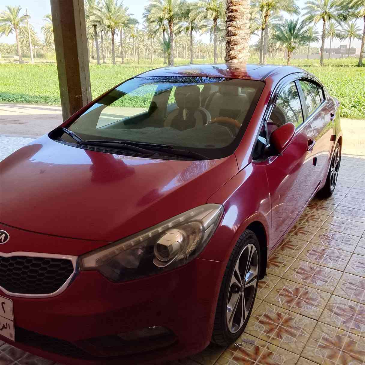 كيا سيراتو موديل 16 سياره واحد على واحد فول مواصفات كفاله عامه من كل شيء من صبغ من تبديل على وضع الشركه سياره رقم اربيل تليفون ***********
