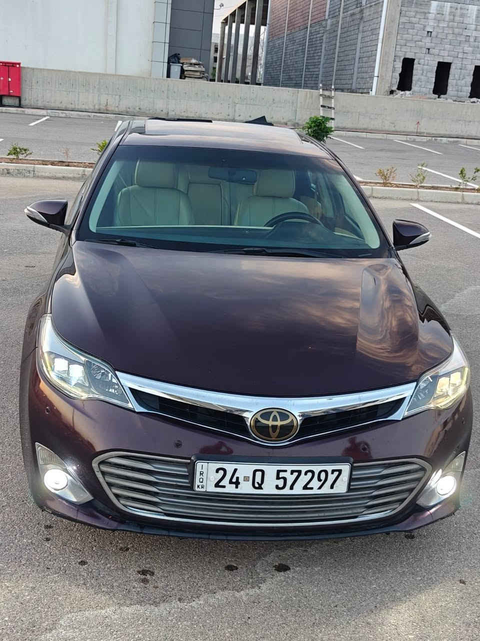 Toyota Avalon2013

🛑 تويوتا افلون2013 وارد خليجي 
🛑مواصفات :-لمتد  يعني فول فول مواصفات 🔥
🛑اللون :- ماروني مميز 

              المواصفات👇
🛑فتحة سقف
🛑تشغيل عن بعد
🛑كشنات جلد 
🛑بصمة وابواب هم بصمة 
🛑كشنات تبريد وتدفئة
🛑حساسات امامية و خلفية
🛑شاشة
🛑كامرة
🛑اشاير بل مراية
🛑تبريد قطعتين
🛑اضواء تريح عند الاقتراب
🛑مثبت سرعة ذكي ( التحذير عند مغادرة المسار )

السيارة مكفولة كفالة عامة بدون صبغ شرط🔥 
مكينة محرك شرط 
سيارة نضيفة وجاهزة ما تحتاج اي مصرف
السعر :-177 وبيها مجال للشراي 

🛑مكان السيارة :- دهوك
 🛑الشراي يتصل على الرقم 
***********
