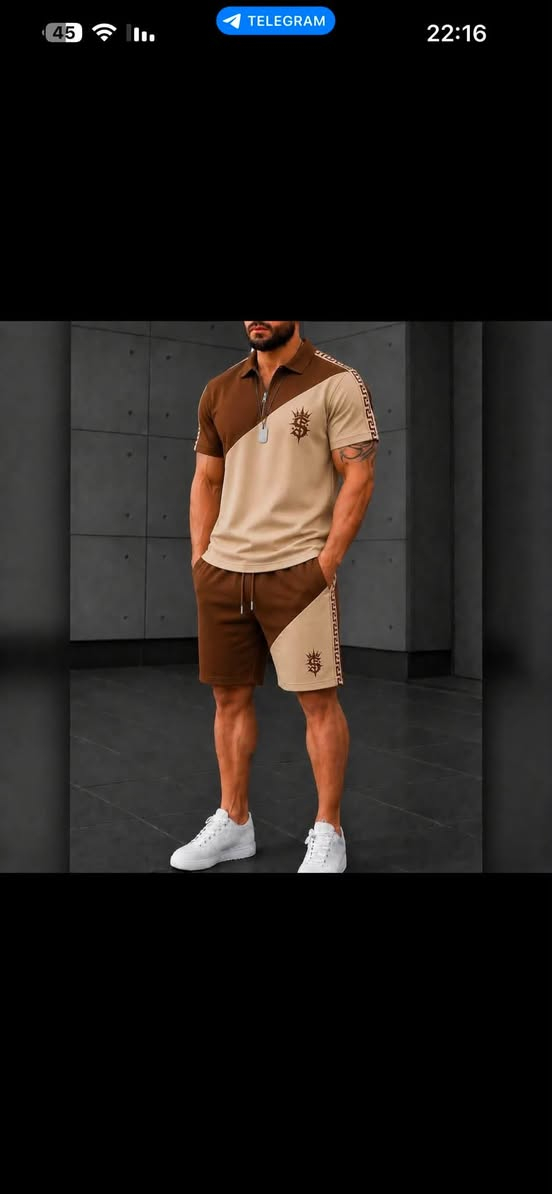 مرحبا 
متوفر تراك رجالي الي حابه يحجز يتواصل وياي رقم الحجز 
  🥹❤️‍🔥❤️‍🔥 ‭***********‬
سعر 17 ألف بس 🫢👇🏻

كل الموديلات التراك كامل + تراك برموده  

تراك رجالي صيفي 🤎❤️‍🔥

ــــــــــــــــــــــــــــــــ
القياسات المتوفرة S - M - L - Xl - Xxl - 3Xl
ــــــــــــــــــــــــــــــــ
