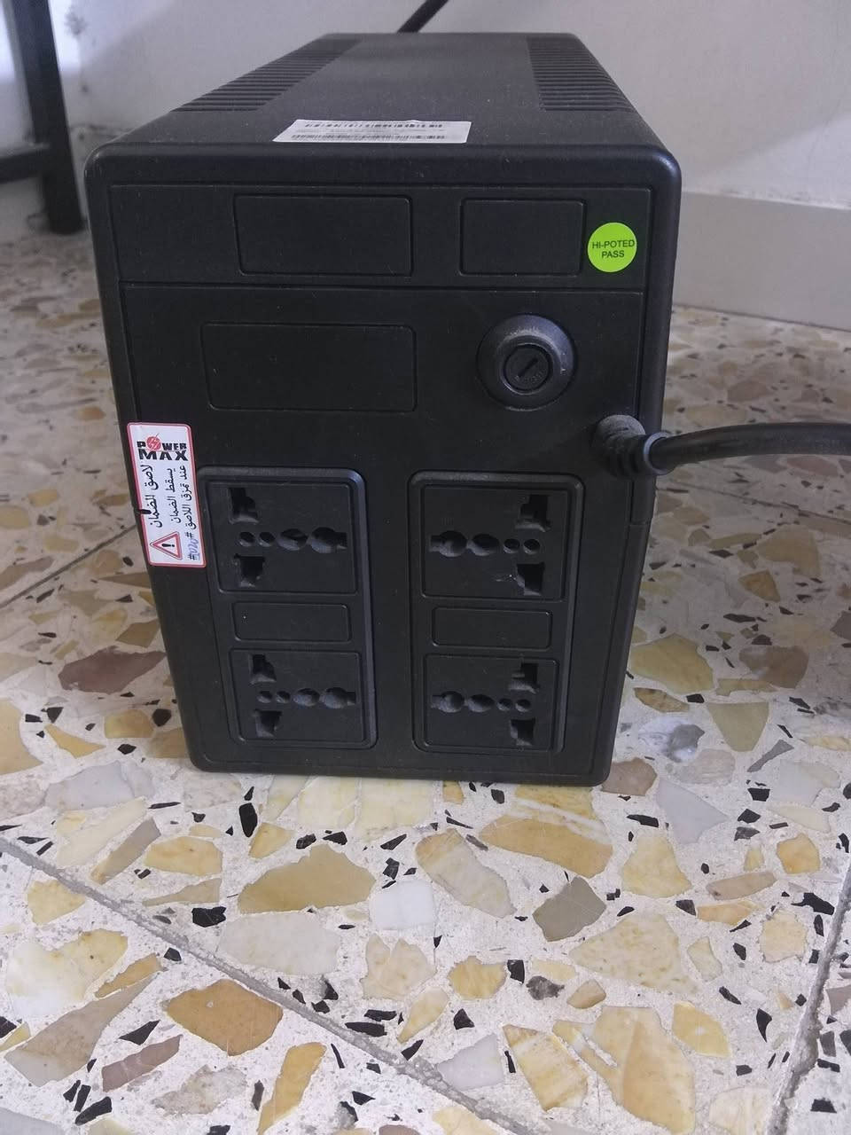 سلام عليكم
عندي هذه UPS mix 1500 مستعمله شهرين وعافيه البطاريه مالته يحتاجلها تبديل واريد ابيعه. 
مكاني بغداد، الغزالية 
 واتس ***********
