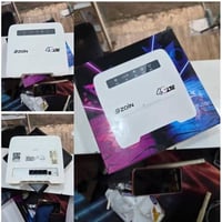 راوتر زين ابو شريحة 4G  مستخدم قليل مع كامل ملحقاتة رقم السعر 45 الف ي...