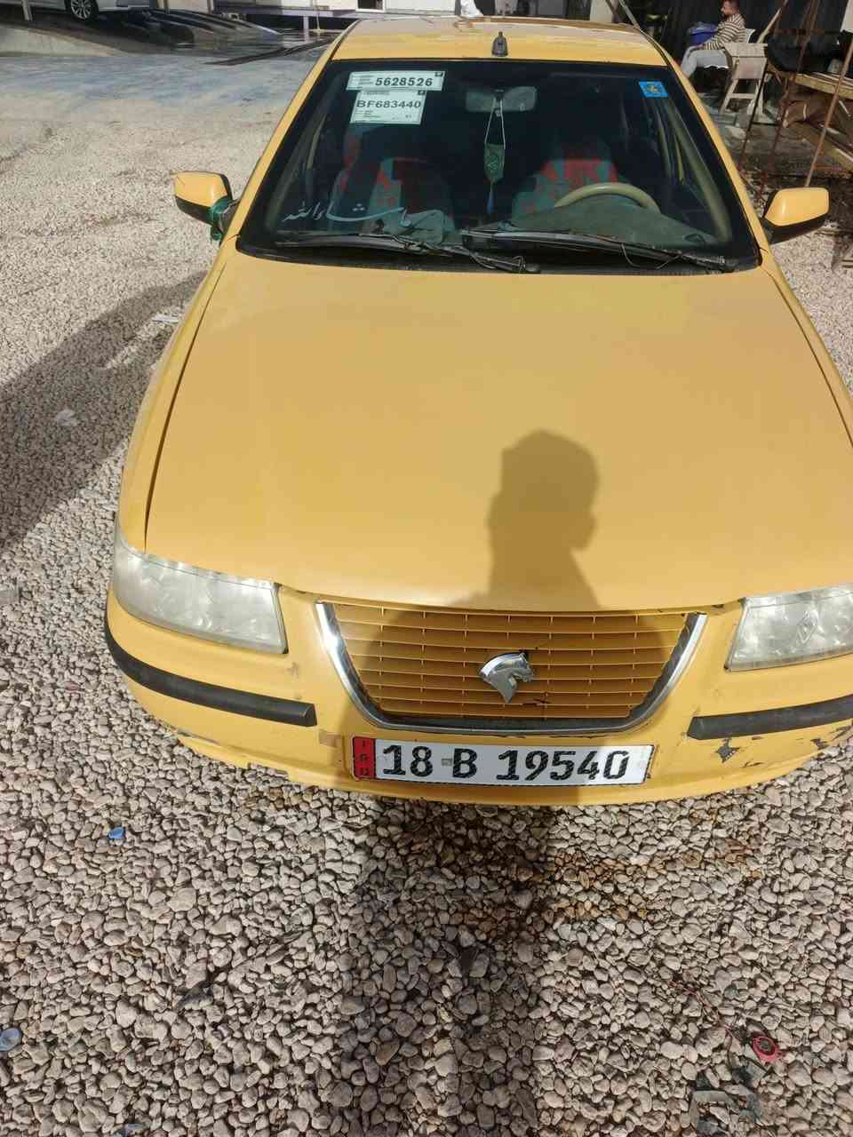 السلام عليكم سياره سمند موديل 12لبيع رقم بابل بأسمي هيئه وغرمات مصفره
مكفوله من ضربه.  تبريد خير من الله حداديه 50 بالميه
تايرا جدد تخم كامل
  مكاني بابل مركز الحله
السعر 37وبيها مجال قليل 
للاستفسار الاتصال على هذا الرقم ***********
