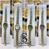 ✨ ساعة نسائي أنيقة ✨ متوفرة بثلاث ألوان: ⌚ فضي ⌚ ذهبي ⌚ مطعّم فضي وذهب...