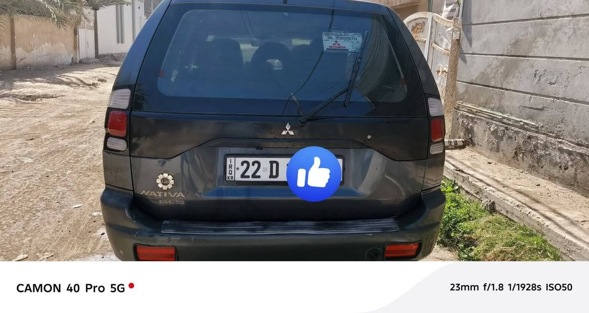 او مراوس
مسيوبيشي نتيفيا 2007
 رقم اربيل سياره جاهزه 
تبريد كير محرك مكفولات بدون ضربه ولاصبغ 
مكاني الحله 
السعر 93 
***********
