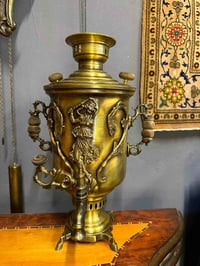 🏛️     قطعة لا تتكرر… سماور نادر لعشاق التميز للستفسار خاص لطفا او وات...