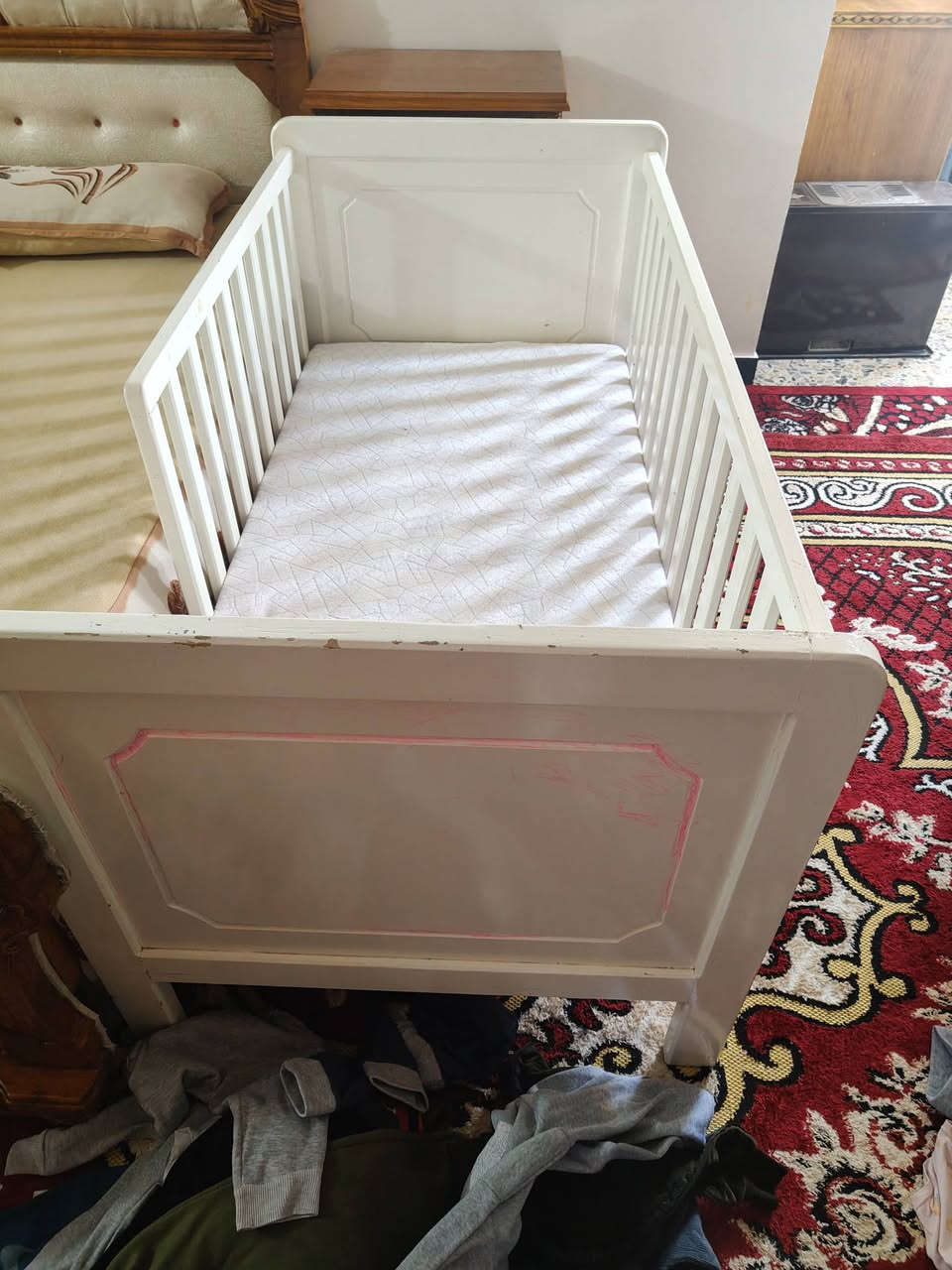 السلام عليكم موجودة جرباية اطفال لحد عمر 5 سنوات   شغل تزكام درجه اولى وشغلها ثكيل مع دوشك  درجه اولى سعرها 175 المكان بغداد


**إذا كنت صاحب هذا الإعلان وتريد حذفه لأي سبب، رجاءا أرسل رسالة إلى الدعم الفني**