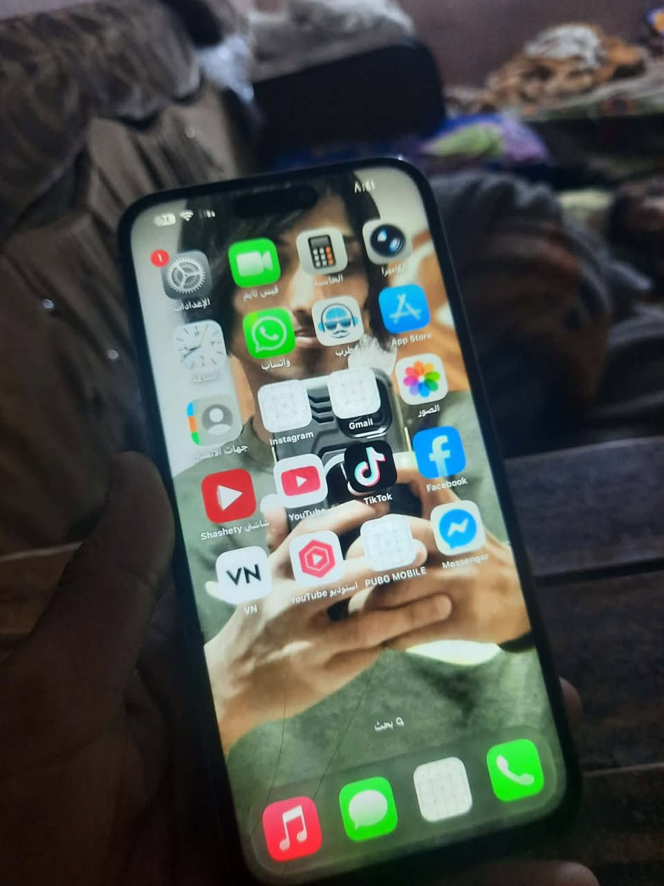 السلام عليكم 14 برو ماكس جهاز مالتي الشخصي للبيع او مراوس باقل فئة مكاني بغداد حي نصر مبدل شاشة وبطارية اصليات كلة شغال شرط ***********
