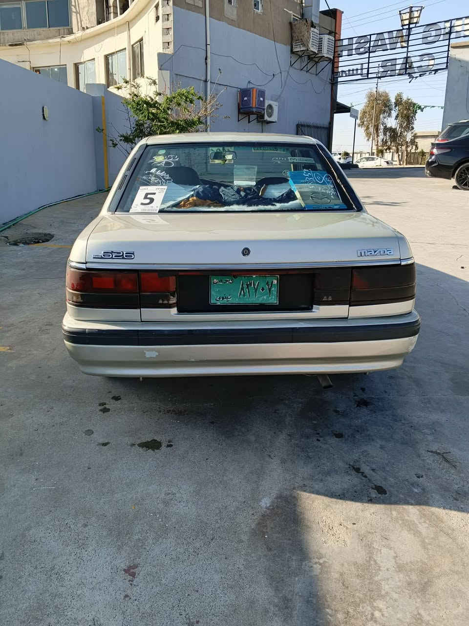 مازدا 626 مۆدیل 91 ئارم پلاستیکی هەولێر تا بڵی خاوێن و جوان  گیر تۆماتیک  8و بەخ تەنیا سەقفی موسە
سعری 33 وەرەقە و مەجالیکی کەم

***********
