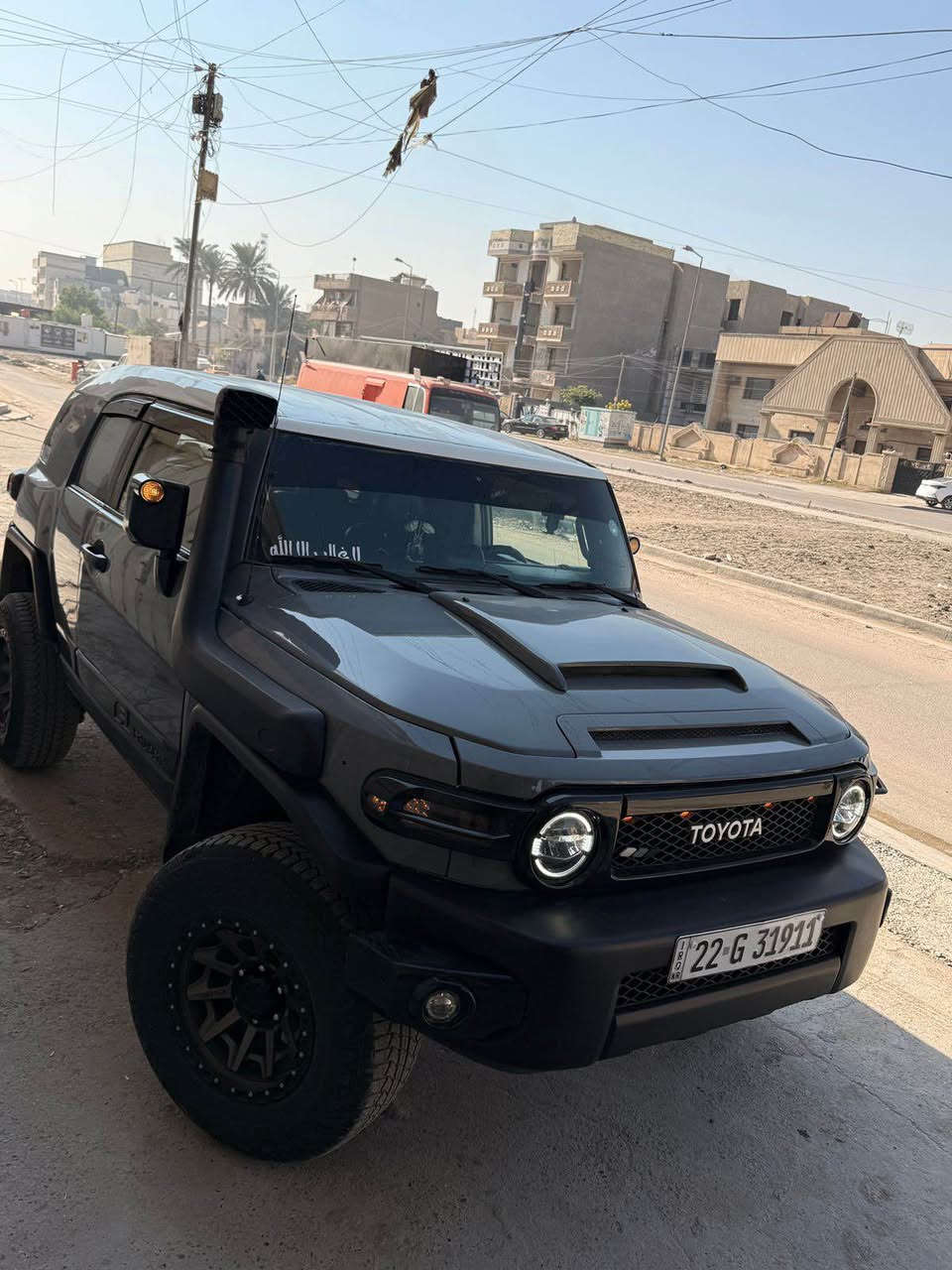 السلام عليكم حبايب 
Fj ياباني 
موديل 2012 
السياره كللش جديده وعليها هواي اضافات 
تغير لون بدون ضرر
تحويل مباشر ب اسم المشتري 
السعر 185 ورقه بيها مجال حك الجيه فقط 
العنوان بغداد (الامين الثانيه ) 
للتواصل ‭٠٧٧٠ ٠٤٤ ٤٠٢٦‬ بغداد, العراق
