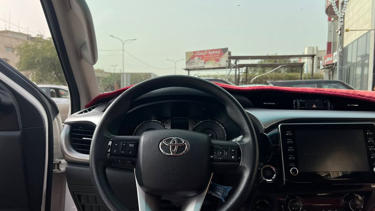 ‏‎تويوتا هايلوكس 2024 
عداد السيآرة 60 الف
مرقم اربيل كامل بسمي 
‎‏‎ضمان شركه ساز 
‎‏‎*فول مواصفات بانزين 
‎‏‎بصمه
‎‏‎كشنات تبريد 
‎‏‎دشبول ليزري
‎‏‎لايت زنون 
‎‏‎حساس خلفي و كاميرا 
‎‏‎شاشة جبيره
‎‏‎مرأة كهرباء
‎‏‎بنيد جكات
‎‏‎6سماعات
‎‏‎قطعتين تبريد 
***********
