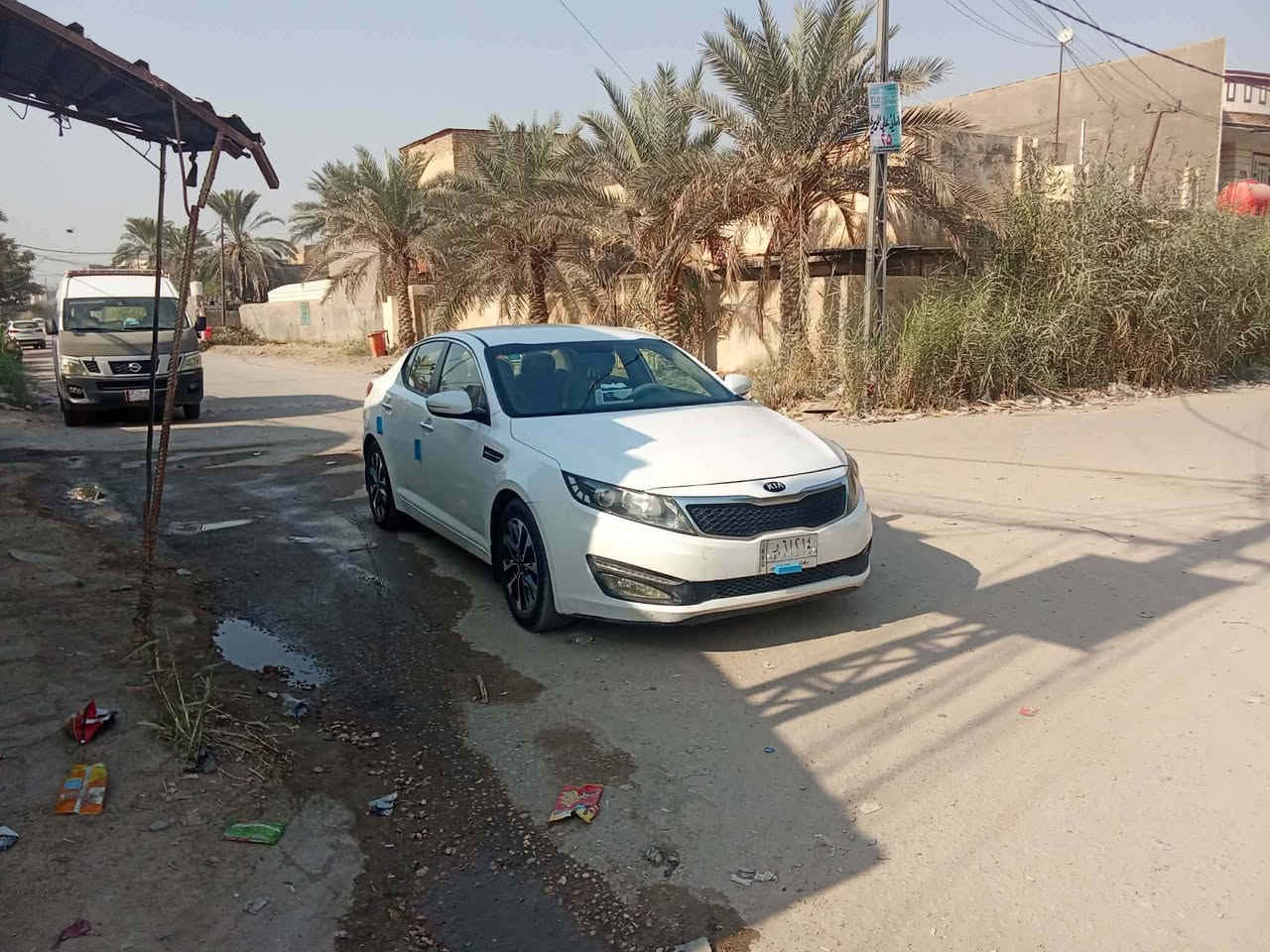 اوبتيما 14صدفي بصمه تحكم استيرن حساسات كاميرا خلفية بيها طخه بالباب مسويها عالبارد اريدها ب145 وبيها مجال***********
