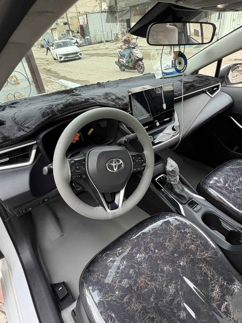 السلام عليكم
كورلا هايبرد 2024 وضع الزيرو السيارة ماشية27 الف كيلو متر قابل لزياده مكفولة كفاله عامة من صبغ وبارد وفتح  فقط شكم رصعه  كير ومحرك على وضع الشركةالسياره  دوشمة الكاعيات  ب اسمي تحويل ثاني يوم  

مكاني بغداد الامشتل  للستسفار 

المواصفات 🔻

مكينه 1800 هايبرد شحن ذاتي 

سلايت 

كراسي جلد اصلي+ دركة جلد وحياكه  

رادار + تحديد مسار طريق + قيادة ذاتيه 

قرائة علامات الطريق المرورية

بصمة تشغيل + دخول ذكي  يدة الباب

هاندر بريك بصمة + اوتو هولد 

  بطاين بوب حياكه  مطرز 

كيجات ديجتل 

شاشه مسجل +تبريد بيانو + كامره خلفيه دوارة + كار بلي 

تبريد قطعتين 

لايت زينون عالي ناصي + بروجكتر لد زينون + لد صباحي زينون+ بكلايت لد 

 حساس اطار + حساس مطر + حساس لايت داينمك عالي ناصي اوتو 

يفو مود + مود درايف + مانع انزلاق 

 تحكم  الستيرن كامل مع كروس سرعه

ويل كب  حجم 16

***********
