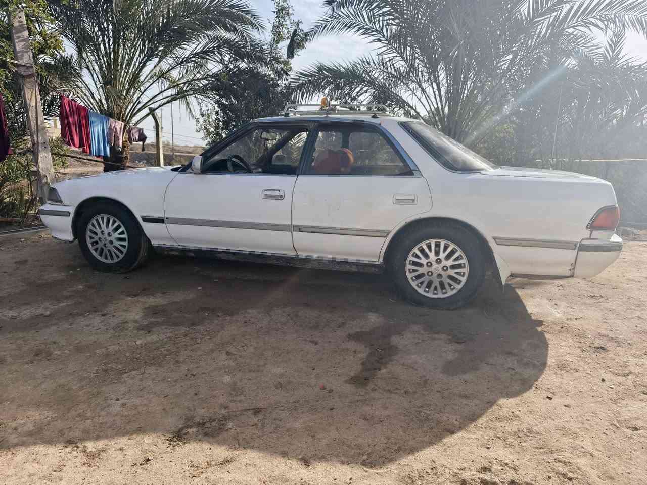 س. ع سياره مارك مسطره للبيع او مراوس  سياره جاهزه وحلوه حداديه جديده كير توني شاده مكينه ٢٥٠٠ دواخل جدد ويل ملكه كرستال تخم تاير جديد رقم نجف الماني راعيه موجود بل ناصريه  اكفله الك كص ونقل وتحويل السعر (32)وبيه مجال *********** مكاني ناصريه سوق الشيوخ
