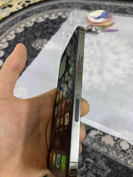 ايفون 12بر ماكس ذاكرة ٢٥٦ بطارية 87
الجهاز مبدل شاشه مال تفصيخ فيس إيدي شغل 
الجهاز مابي أي مشكلة كله شغل سعر الجهاز 425
مكاني بغداد الدورة للاستفسار ***********
