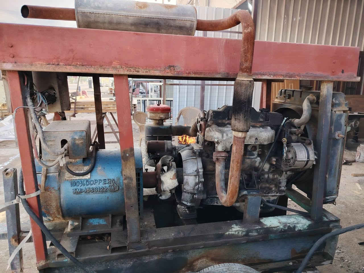 السلام عليكم 
مولد كيا 2701 راس توليد 30 كي في 
لا تنقيص ولا تبخير 
سعر 13 ورقه مكاني بغداد حي الاعلام تفاصيل ***********
