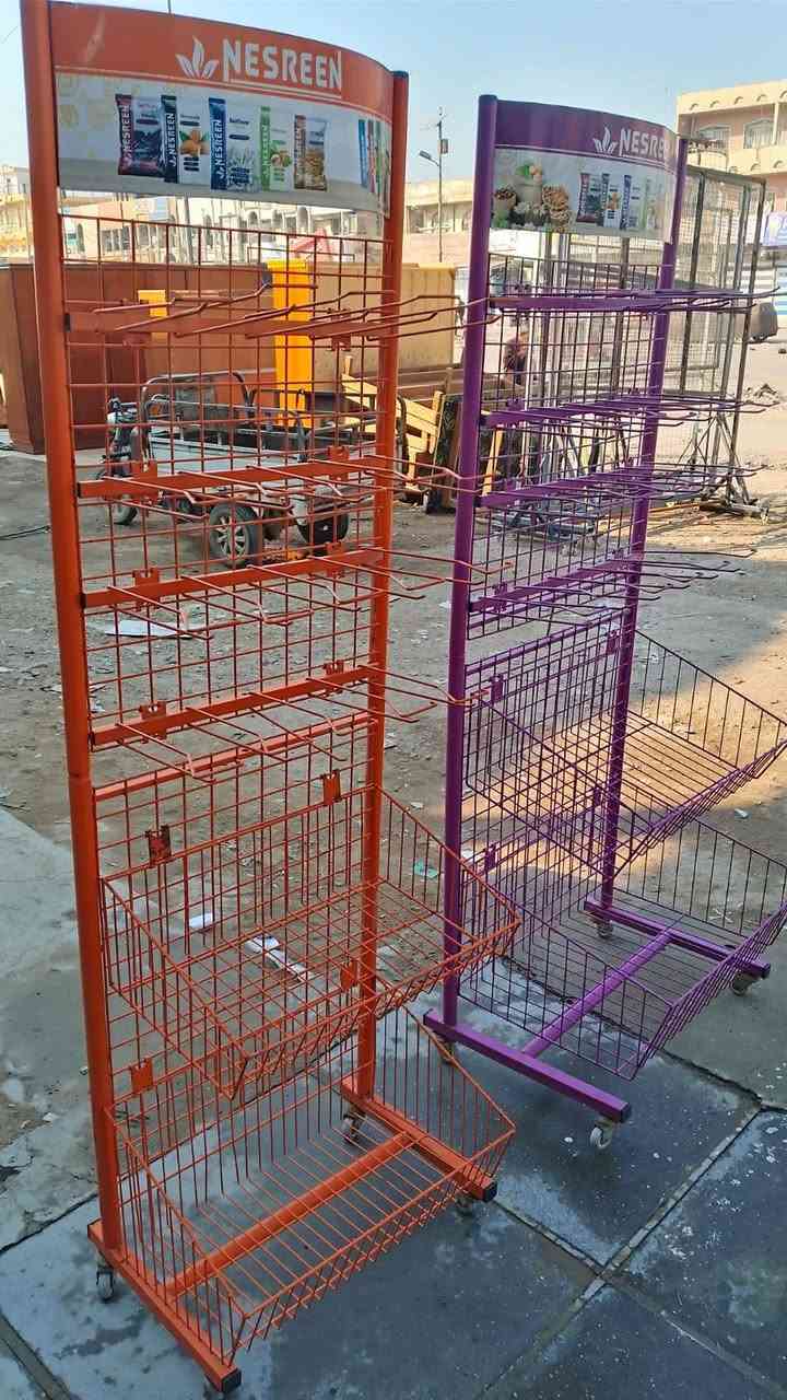 سفينه وصطيه ورفوف جداري وسلات جبس جديد وسلات كرزات وميز كاشير للبيع الشراي يتصل العنوان بغداد واكو توصيل ***********
