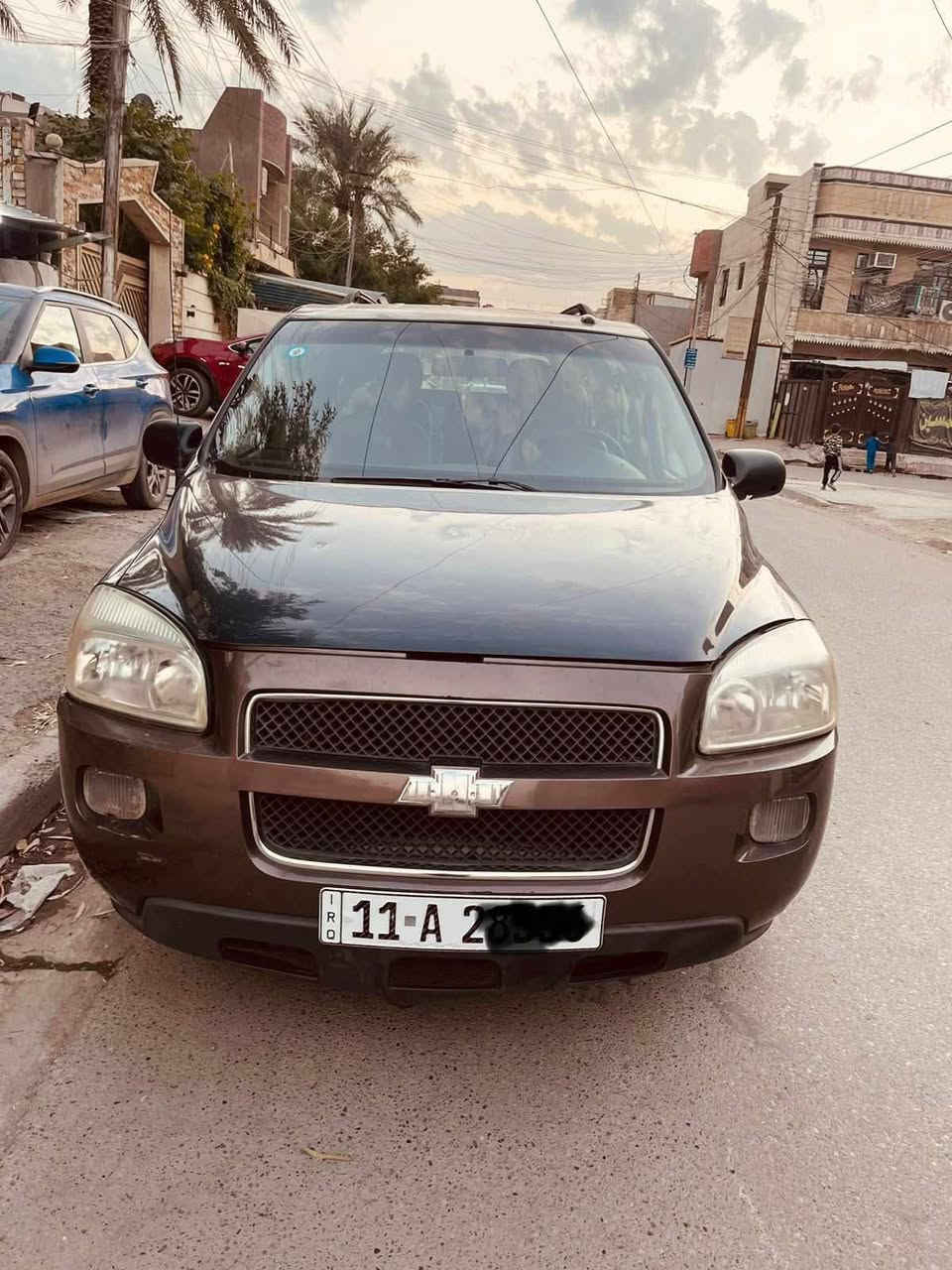 شوفرليت بلاندر ٢٠٠٨ 
بغداد إنكليزي تحويل بيهاحادث امام و تصليح بشاصي منظومة غاز ٦٠ لتر تخم تاير صدر خلفي امامي جديد تبريد كامل بس شحن غاز سعر ٥٥ و بيها مجال للاستفسار عنوان صلاح الدين قضاء بلد
***********
