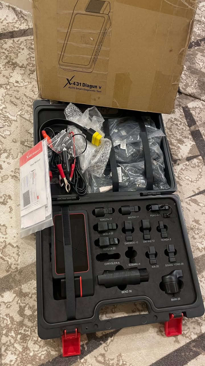 LAUNCH X_431 Diagun V
جيهاز فحس و برمجه سيارات البيع جيهاز جديد سفر تحديث ٢٠٢٧/٣/٢١ سعر ٥٥٠ الف شوي بي مجال 
مكان دهوك *********** وتساب موجود

