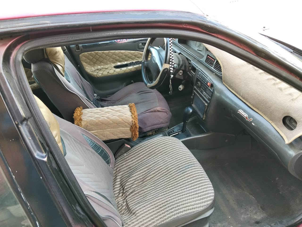 للبيع 95 ضربه خفيفه البدنه بيه عواج خفيف ويرادله دوشمه ابيلع هاذه الموجود لتجيني ادور شخوط وطخات موديل 95 تره 31 سعره مجاله بسيط *********** كربلاء
