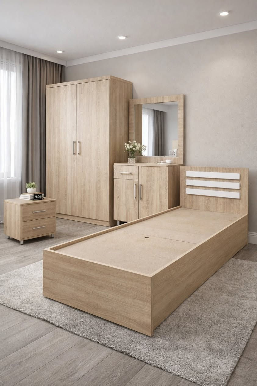 الاناقة لها رائي اخر تميز بأثاث منزلك معنا 🌹
غرفة نوم نفر - اسرة نفر - كنتور واحد باب 😍🌹

تفصال حسب الطلب الالوان من اختياركم
نوع الخشب MDF تركي درجه اولى

توصيل لكل المحافظات 
للاستفسار 
مراسله الصفحه او الاتصال 
***********
***********
