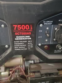 مولدات خمسة ونص كيفي ٣٠ انبير عدد ٦ للبيع جديد ممستخدم باله شركة السعر...