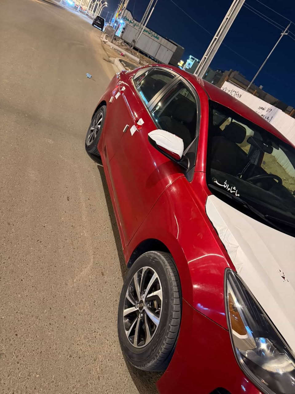 سلام عليكم كيه ريو مديل ٢٠١٩بصره حره سياره فول sكير مرغوب مو كهربائي وارد امركي ضربتها بنيد جاملق صفحت السايق ضار بيها ارباك البرده ودركه وبيها جزء من تكمه صفتح الصدر معجون وصبغ بيها ساره ماشي ٧٢ ميل كير مكينه حداديه جديده سياره شوفتها كلش حلوه سرعها ١٠٧ وبيها مجال جداً قليل رقم ***********
