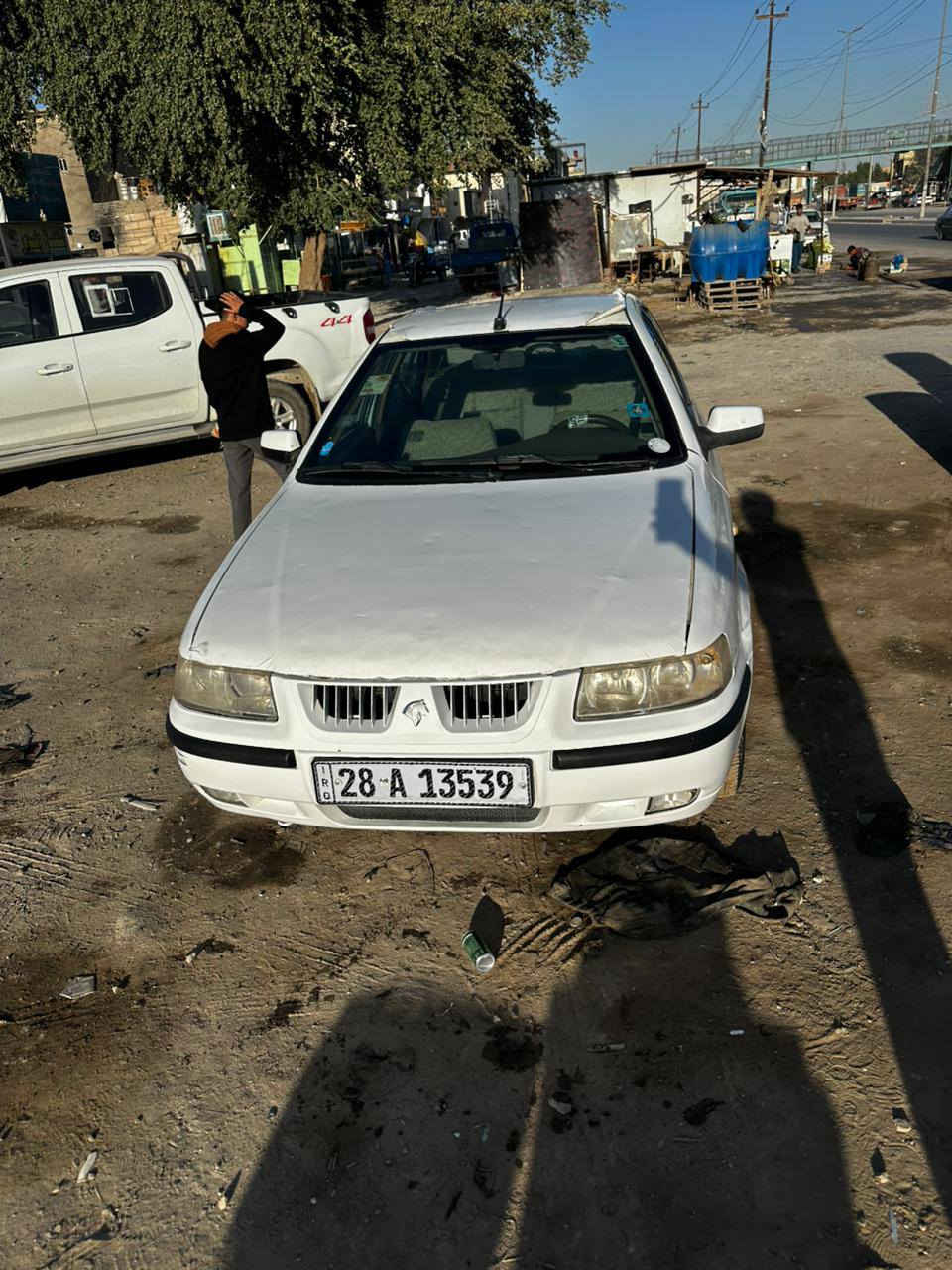 سلام عليكم سمند لبيع موديل 12 سياره بيه بس بنيد مبدل لباقي كفاله تبريد كله شغال كير مكينه بسمي السعر 42 وبيه مجال مكان نجف  ***********
