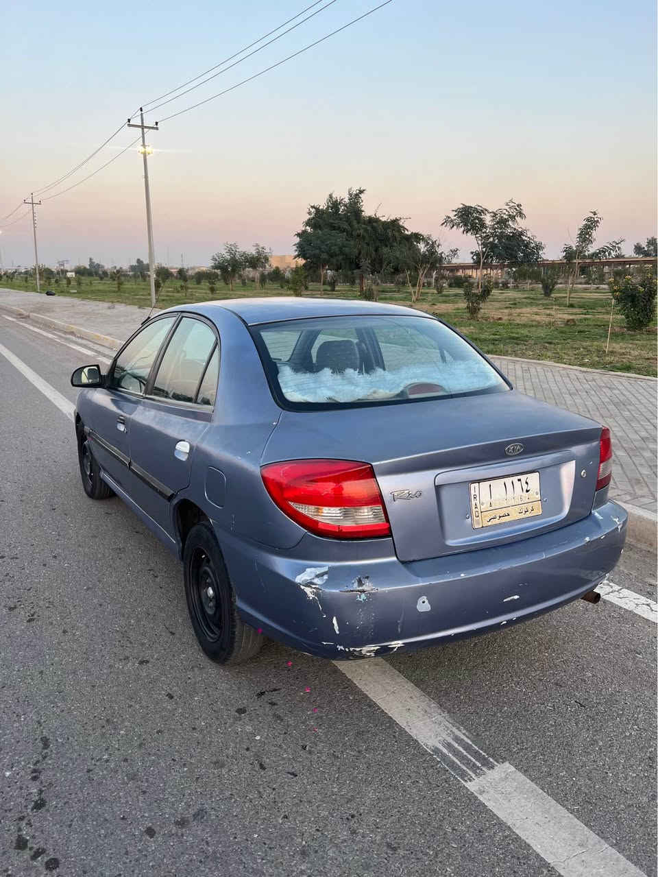 سلام وعليكم
كيا ريو  2005 للبيع كير اوتماتيك محرك جبير  رقم كركوك مشروع وطني لحد 2028 كير ومحرك بشرط صدر جديد تدفئه وتبريد شغال سعرها ٥٧ ورقة والشراي يخابر مكاني كركوك طريق بغداد *********** كركوك, العراق
