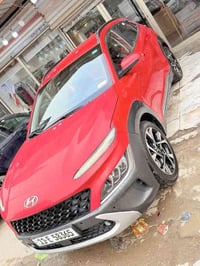 هونداي كونا موديل 2022 لون احمر المميز سياره نضيفه جدا ماشيه 27.000k ا...