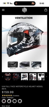 🔥للبيع – أغراض دراجة نظيفة جداً 🔥 🪖 خوذة أصلية ماركة ILM 861A  • نظيفة...