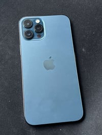 ايفون ١٢ برو ماكس للبيع ايفون ١٢ برو ماكس لون نيلي ذاكره ٢٥٦   بطاريه ...