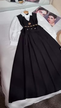 فستان • دابل تركي • مقاسات ٣٨-٤٨