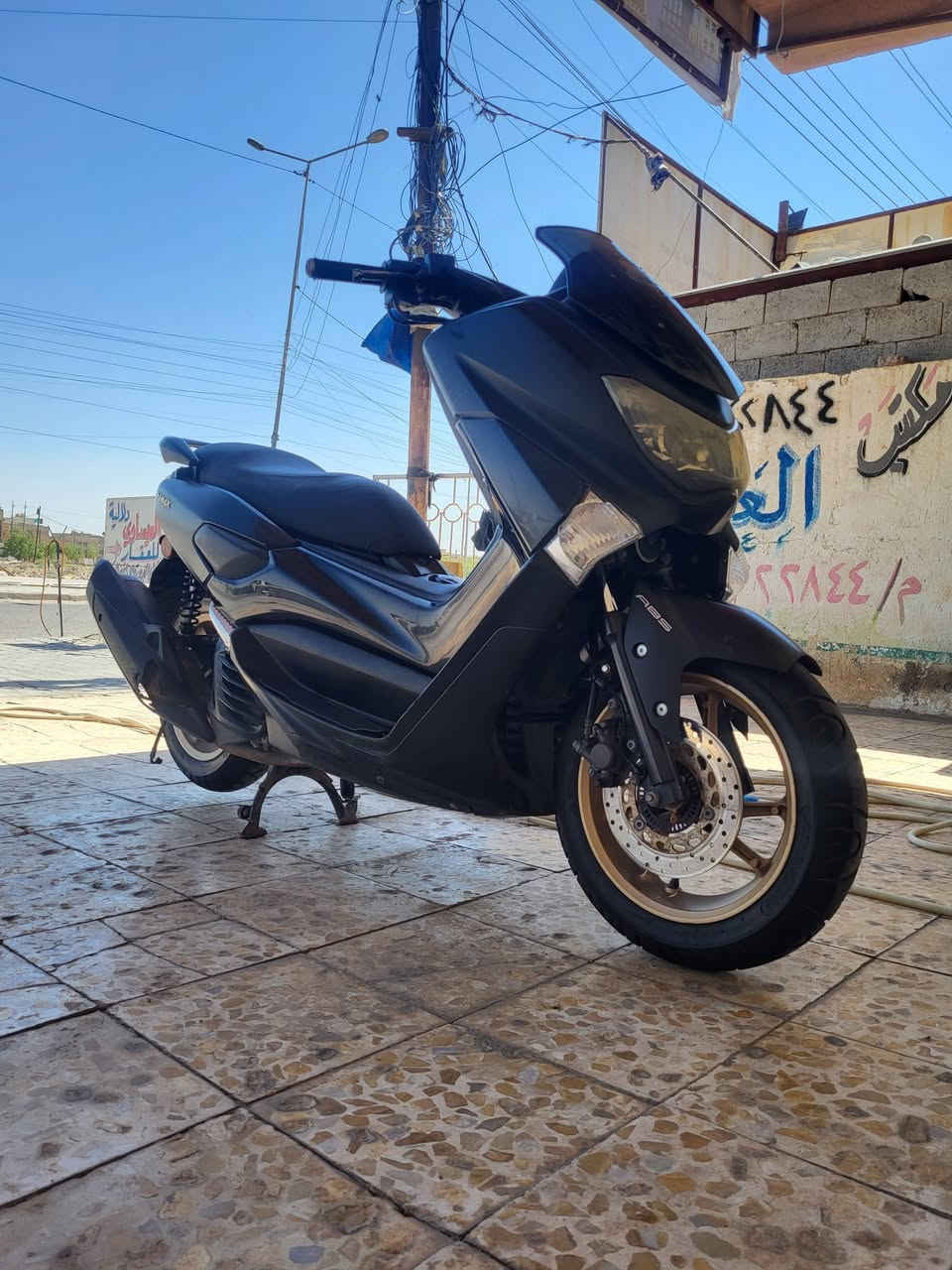 سلام عليكم دراجه ان ماكس ٢٠١٨ مكفول كفاله عامه برغي مامفتوح سعر ١٥ وبيهة مجال *********** مكاني بغداد الحسينيه
