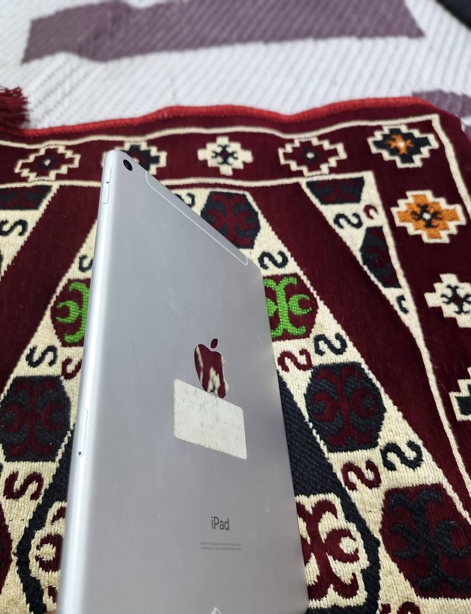 سلام عليكم
ايباد مني فايف 

نموذج.. M امريكي اصلي.. 

ذاكرة 256

بطاريه🔋94

الايباد / ما مفتوح وما داخل صيانه 

يدعم / شريحه سيم كارت

نضافة ٪97 شرط شخطه مابي

مكاني / كربلاء امن الداخلي جامع سيد محمد الموسوي

*********** سعر 250 وبيه مجال بسيط
