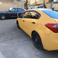كيا فورتي. 2016  حادثها حافة البنيد فقط بدون داخل وبدون تبديل شرط السو...
