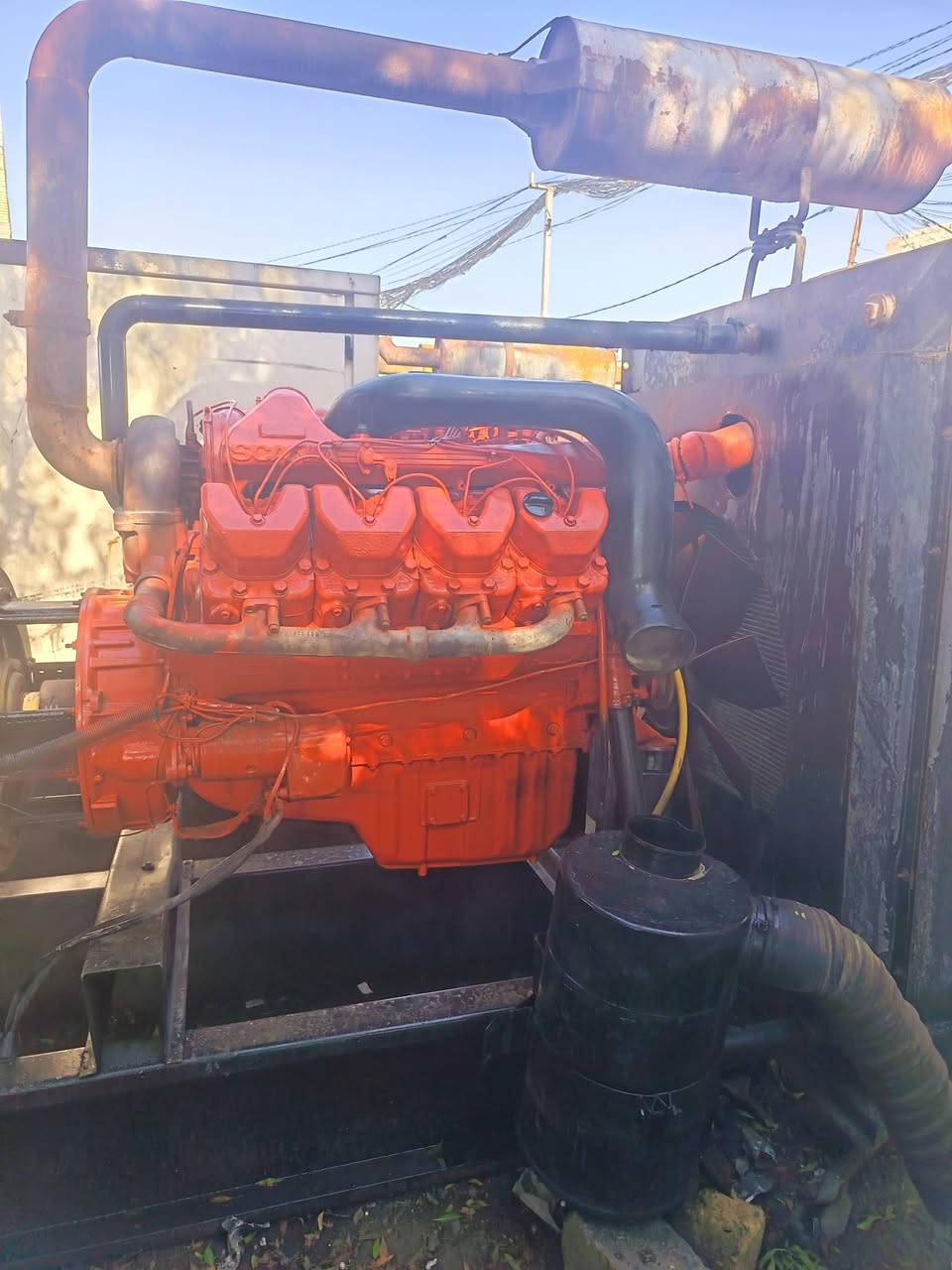 سلام عليكم
مولده سكانيه صفر ١٥ هستوه مجفتة سايس عشرين
توليد ٣٥٠ انجه بلادي راديتر ١٤٠
مكانه نجف السعر ٩٥
لاستفسار ***********
