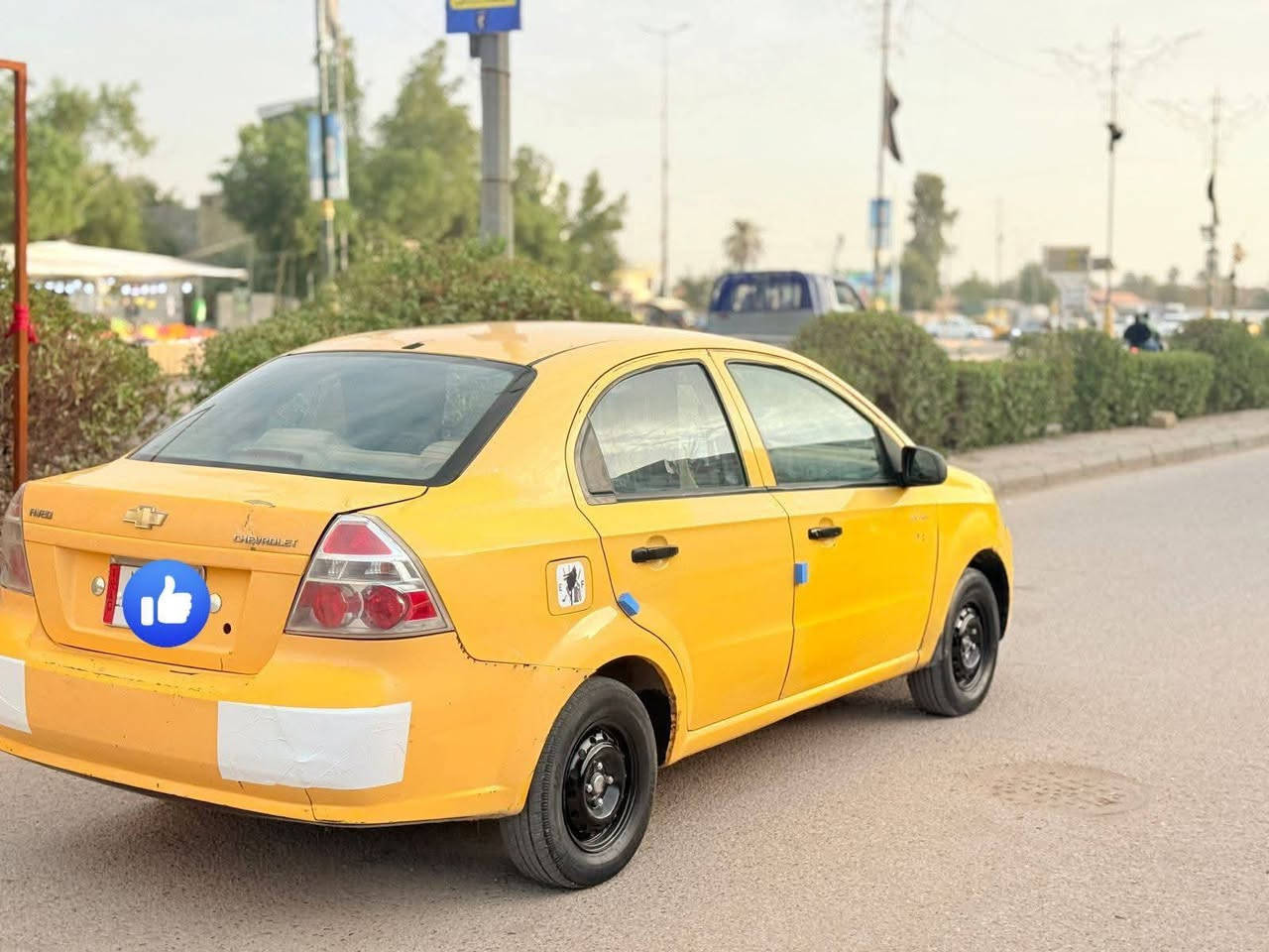 السلام عليكم
افيو مديل 2010 خليجي 
مكينه وكير 
حداديه تبريد 
تخم تاير سياره جاهزه مانقصه 
مكان لسياره السماوه المركز 
رقم مثنى
السعر 43 وبيه مجال 
لاستفسار ***********
