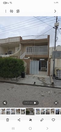 أربيل حي خمسة حصاروك • ١٢٥م • ٣غرف