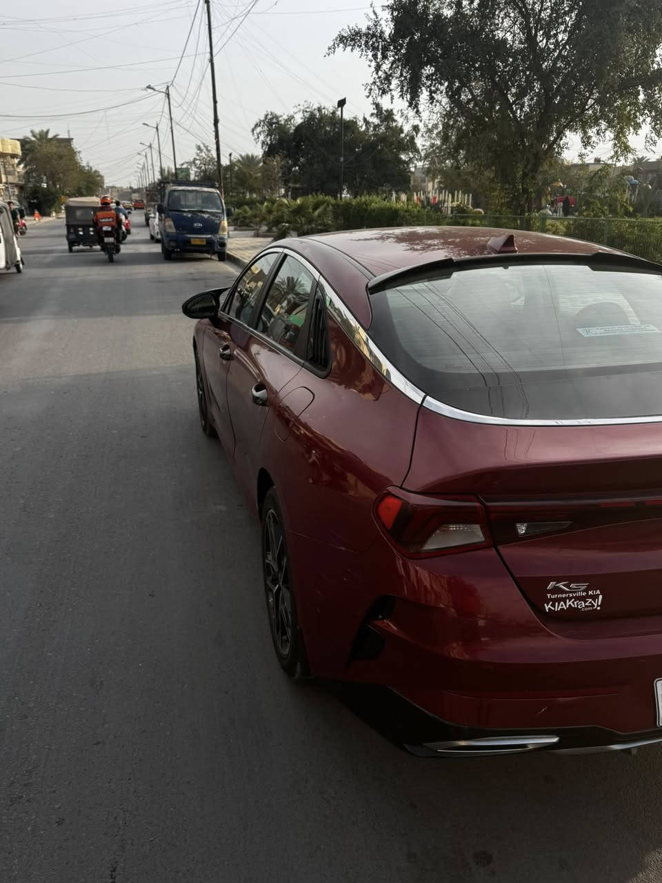 سلام عليكم  عندي k5 2021 ماشيه 62 
‏حادثه ٣ قطع وثنين كلير بدون شاصي مكينه1600 تيربو رقم اربيل السياره كله بلاديه صدر جديد  كير مكينه مكفولات  مكاني بغداد الكرخ السعر 135 
رقمي ***********
