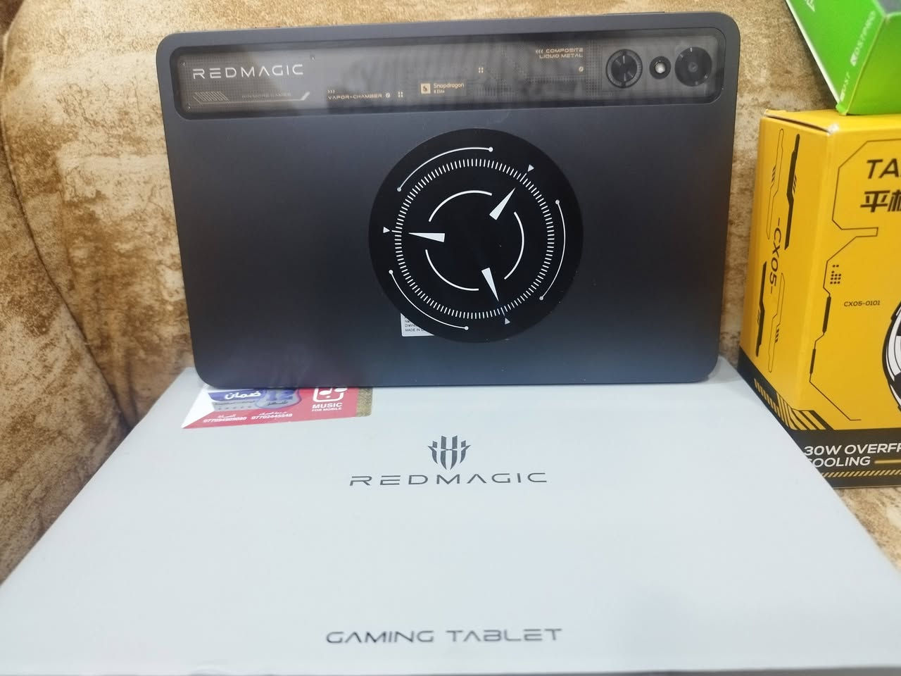 ايباد ريد ماجك استرا نسخه عالميه 
مشحون 88فقط بطاريه 99
جهاز نضيف 100/100
غراضه كامله كيبل شاحن يجي وياه وكارتونه
سعر جهاز  وحده 850وبي مجال بسيط 

اذا تأخذ وياه فإن تبريد وقطعه بيفا معروفه وحساب ببجي كامل مرتب  اذا تحب تشوف مواصفاته راسلني 

*********** واتساب 

توصيل ماكو بسبب الي يطلب جهاز ويغلس
