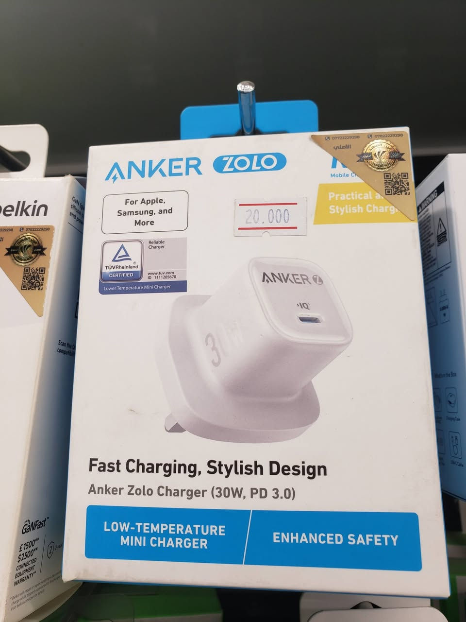 ✨مكتب سايبر ستور CYBER STORE✨

🔥🔥عروض منتجات شركة انكر #Anker 🔥🔥

جميع الإكسسوارات ضمان سنة وكالة بأسعار تنافسيه✨️
⛔️مدعوم من كل الشركات سامسونغ و ابل والمزيد

⬅️كل التفاصيل والأسعار داخل الصور

📌عنوان المكتب/ واسط - الصويرة - شارع الكازينوات - البناية مقابل ركن البستان داخل القيصرية

للاستفسار مراسلة الصفحة او الاتصال بالارقام التالية: 📱***********- ***********📱

🚚توصيل متوفر داخل الصويرة وجميع المحافظات 🚚

#سايبرستور #CYBERSTORE #حاسبات #لابتوب #playstation #xbox #nintendo #هواتف #اكسسوارات #العاب
