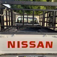 وبركاته سياره بيكم نيسان للبيع2002مكفوله كفاله عامه حداديه تخم تاير تب...