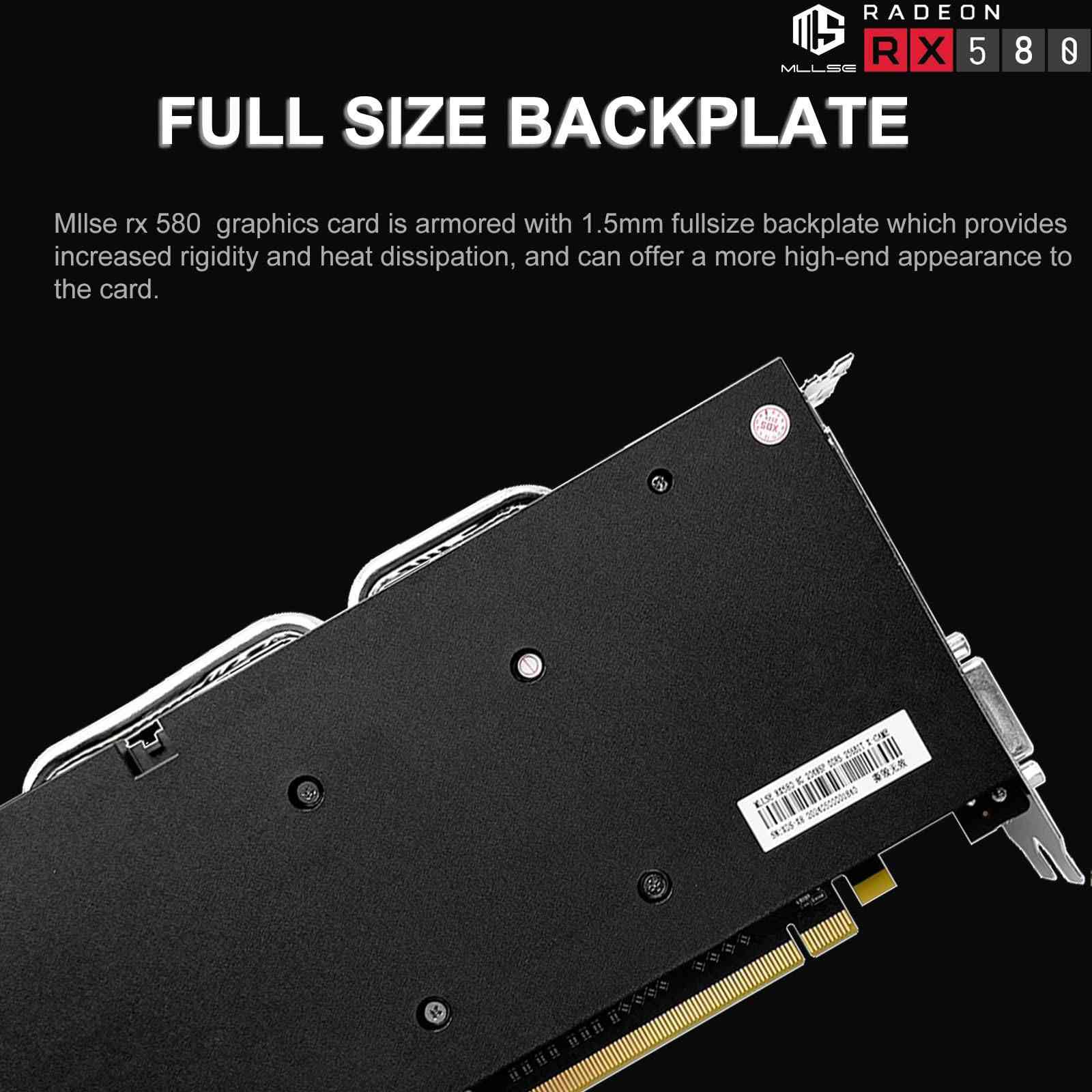 RX 580 8GB MLLSE 2048SP
حرارة تقره 69C ع لعبه كلش قوية 
رايده بي 90 الف.


**إذا كنت صاحب هذا الإعلان وتريد حذفه لأي سبب، رجاءا أرسل رسالة إلى الدعم الفني**