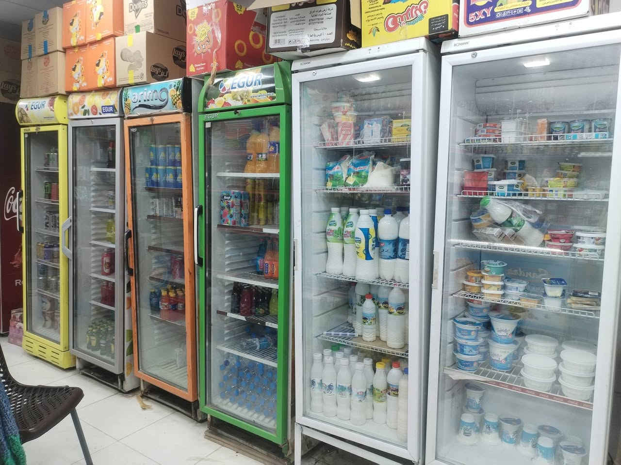 السلام عليكم
برادات عدد ٧ نضيف تبريد قوي
السعر البراد 250 قفل
للاتصال ***********
