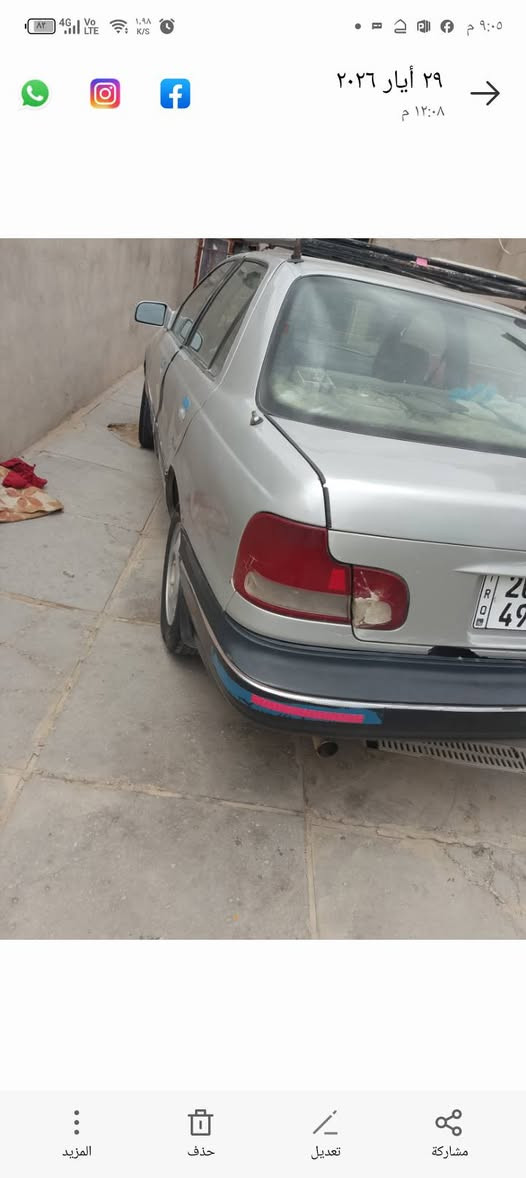 السلام عليكم ورحمه  سياره النتره رقم انكليزي ديالى بسمي كير عادي  فرممه مصلحه الصفحتين والباقي كله شغال تمام السعر ١٩ ورقه قفل قفل قفل قفل من الاخير لاتعبني ولاتعبك رقمي ***********
