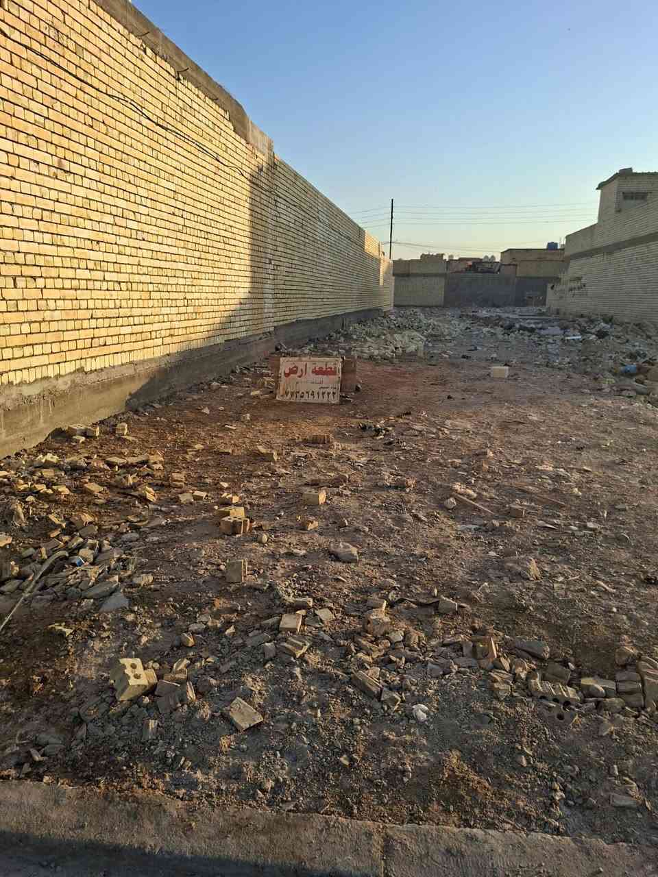 قطعه ارض مساحه ١٠٠ الضباط الثانيه
للاستفسار ***********
